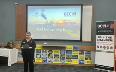 Networking event at the GCCI